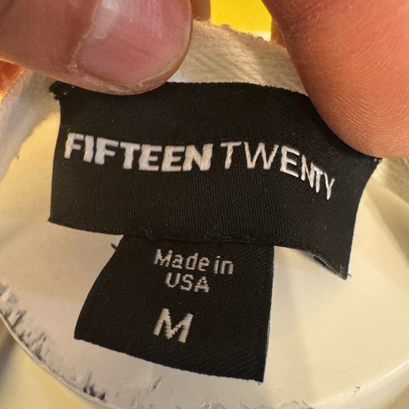 Fifteen Twenty Cream Knit Top - Picture 15 of 15